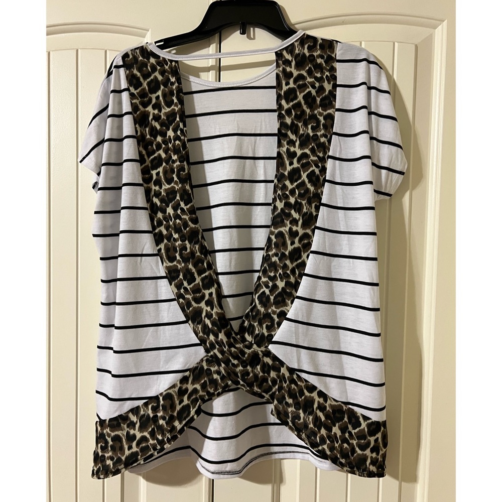 Open Back Tee - Size XL